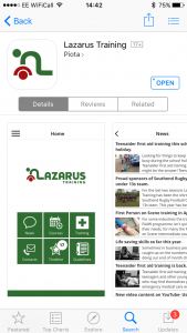 Lazarus Training App